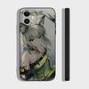Kal'tsit Анимированный Игровой A-Arknights Чехол для Телефона Для IPhone 17 Air 16 15 14 13 Pro Max 11 12 Черный Силиконовый Чехол