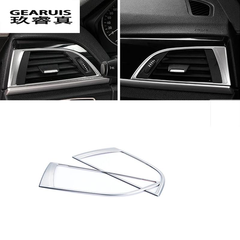 Для бренда BMW 1 серии 116i 118i f20 f21, Стайлинг автомобиля, накладка на розетку переменного тока, декоративная рамка для выхода воздуха, наклейки, чехлы