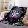 3D Evil Eye Turkey Blue Nazar Eye of Horus Мягкие фланелевые одеяла, плед, удобное одеяло для пикника, кровати, дивана, спальни