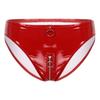 Women's Faux Leather Zipper Hot Pants Clubwear Dance Mini Booty Shorts