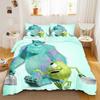 Мультяшные комплекты пододеяльников Салливан Постельное белье Домашний Аниме Одеяло Постельное белье Полуторный Двуспальный Кингсайз Дропшиппинг Подарок