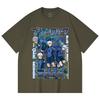 230 Gsm 100% Cotton Blue Lock V3 Print Unisex Heavy Cotton T Shirt