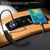 Spring Telescopic 100W 5A Fast Charging Type C Data Cable USB Micro Car Phone Charger for iPhone13 14 Pro Sumsung Xiaomi POCO