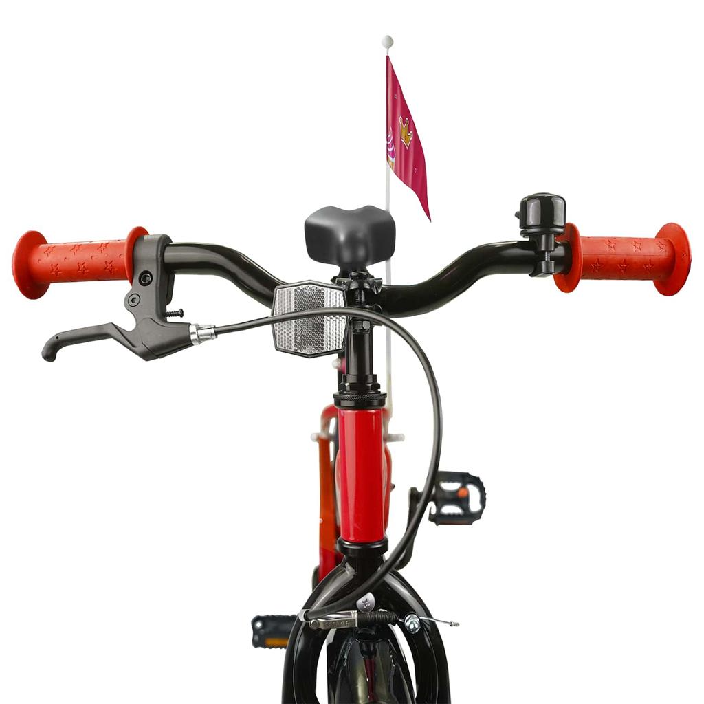Kids Bicycle 18 Inch for Ages 5 7 Red