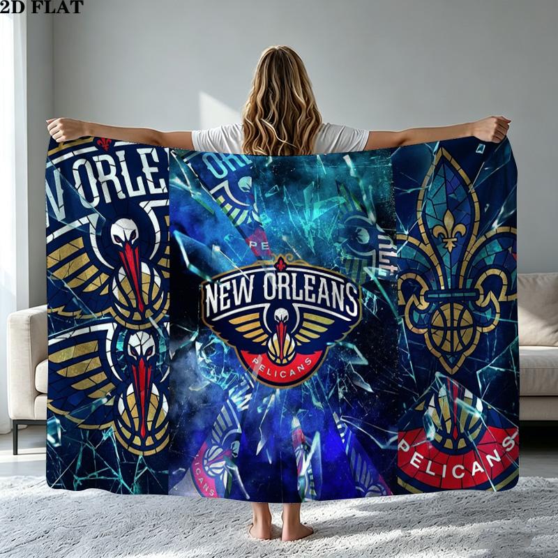 Hornets Print Flannel Blanket High Quality Warm Comfortable Cover for All Seasons Perfect for Gifts Home Decor