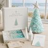 Multi-Color Sea Glass Tree Romantic 3D Christmas Tree Art Kit  Kids Gifts