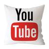 Modern Decorative Pillow Case Youtube Throw Pillow Case Red Square Pillow Case Home Decoration Velvet Movie Unique  .