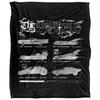 Side Shots Batmobile Blanket