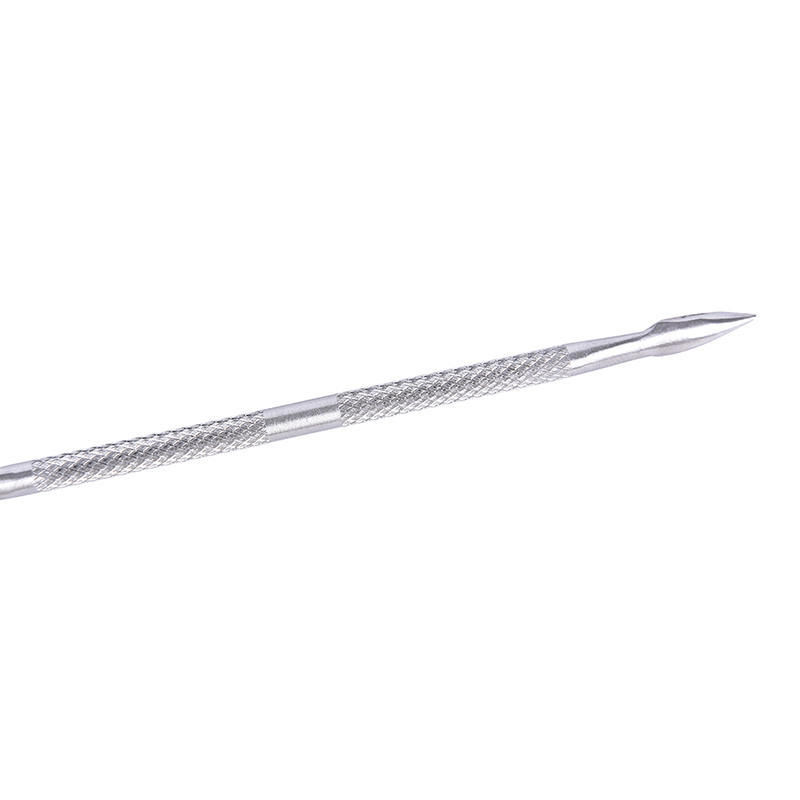 Инструмент для дизайна ногтей из нержавеющей стали, маникюрный педикюр, толкатель кутикулы, триммер для удаления