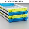 SHIMANO Squid Cold Kintray Set of 3 Yellow Blue M Eging Cooler Box AC-C82R