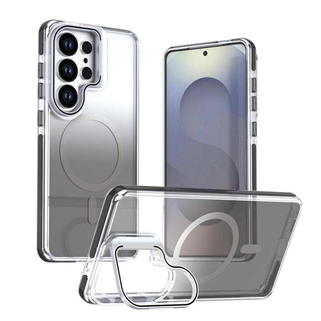 Совместимый с Samsung S26Ultra Xuncai 2-го поколения, градиентный магнитный чехол для телефона, S26Plus, подставка, A57, защитный чехол