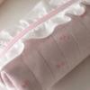 Ballet Pen Bag Bow Embroidery Stationery Bag Kawaii Stationery Organizer  Students