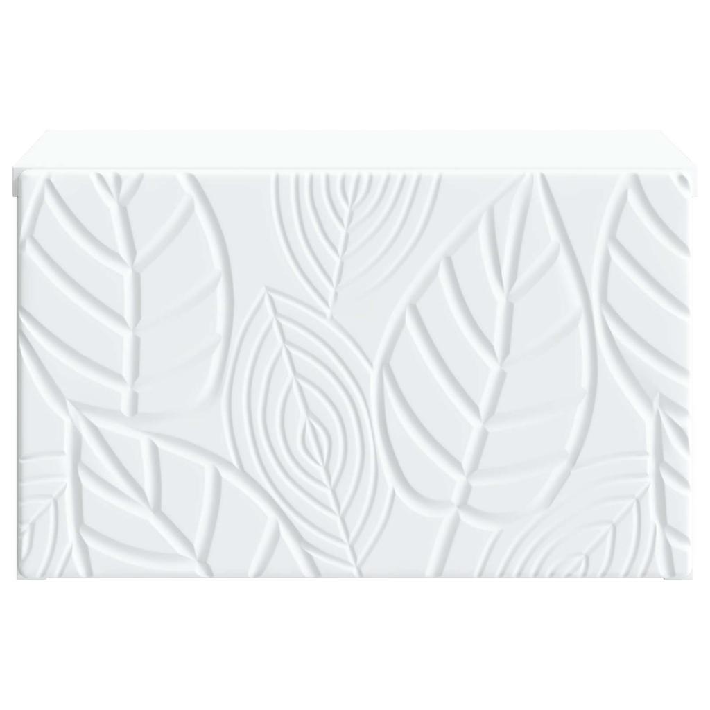 Wall Mounted Side Table 2 pcs White 34.5 x 33 x 20 cm