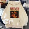 Мужская толстовка The Weeknd Осень и Зима Уличный Повседневный Фитнес Бег Спорт Взрослый С капюшоном Свитшот