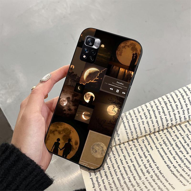 Чехол для телефона для Xiaomi Poco C71 15T 14T Pro Redmi note 15 14 14 13 Pro Redmi A5 15C 13C Луна