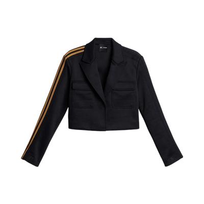 X Ivy Park Beyoncé Collaboration Полосатый повседневный короткий костюм Женские костюмы Черный GP4707