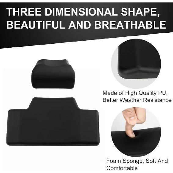 Motorcycle Top Box Backrest Motorcycle Back Cushion Passenger Backrest Back Pad For Universal 45L Rear Top Case Cushion
