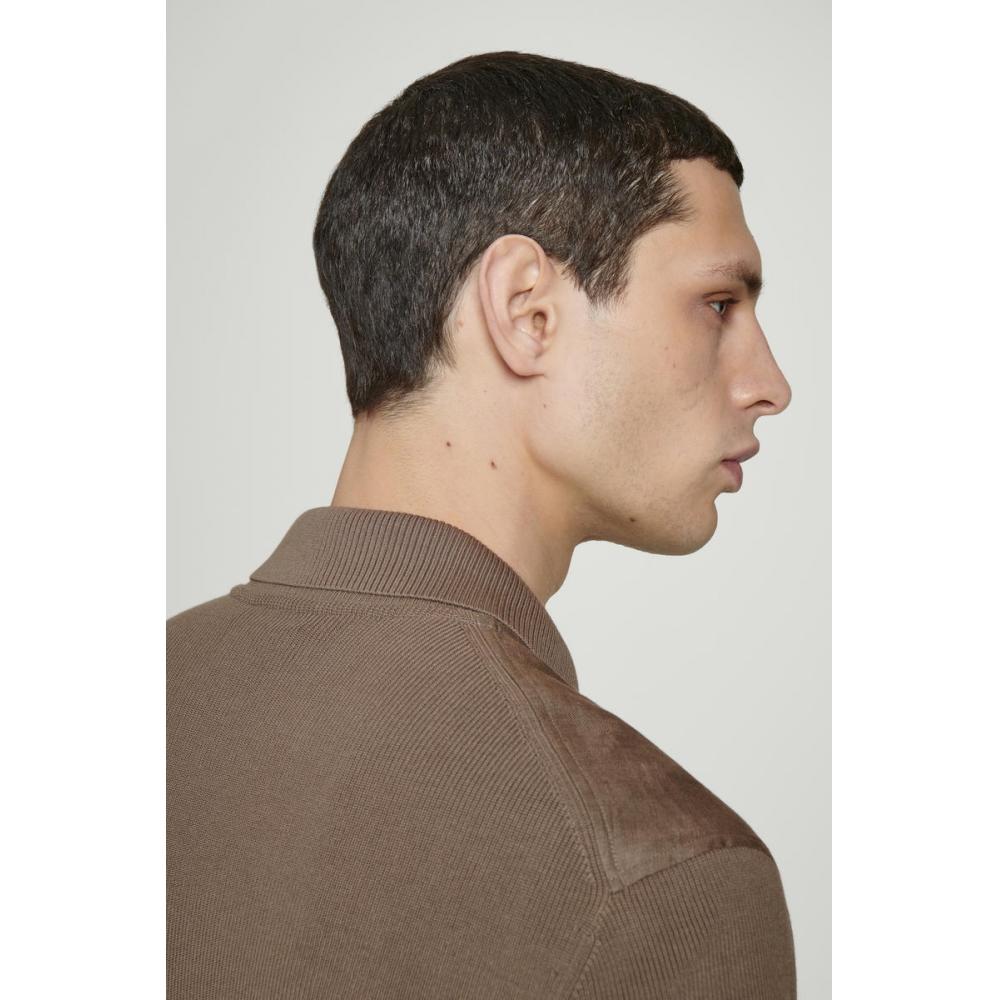 COS Японская трикотажная вставка из льна