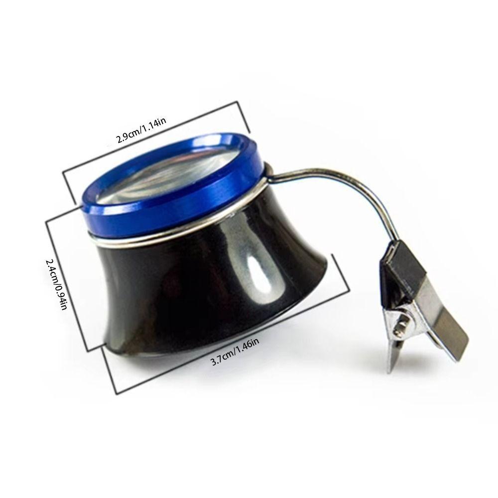 Magnifying Lens Clip-On Eyeglass Magnifier Clip-On Eyeglass Frame Magnifier  Electronics Repair