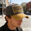 Korean Version Washed Alphabet Letterings Spring And Autumn Men'S And Women'S Trendy Fashionable Shabby Denim Baseball Cap Sunhat Official Website