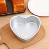 Aluminum Zinc Zinc Alloy Chocolate Cake mold Non Stick Metal Heart Cake Baking Pan  Desserts