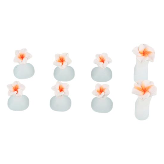 8 шт. разделитель для пальцев ног нескользящий моющийся устойчивый к пятнам впитывающий пот устойчивый мягкий разделитель для пальцев ног поставка для маникюрного салона