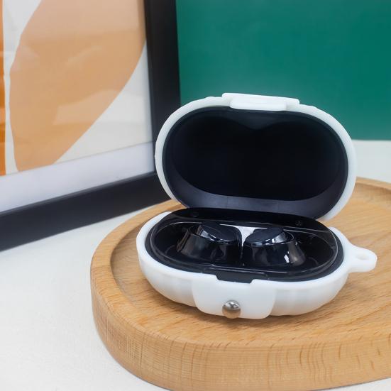 Защитный чехол Противоударный силиконовый чехол с крючком Водонепроницаемый грязеотталкивающий удобный чехол для хранения беспроводной гарнитуры для Anker Soundcore Space A40