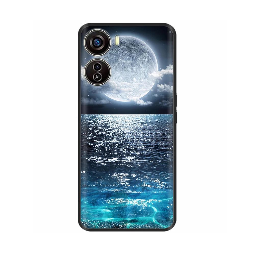 Чехол для ZTE Blade V50 Design 5G Мягкий силиконовый чехол для телефона для ZTE Blade V50 Design 4G 5G Ударопрочный корпус Задняя крышка Coque