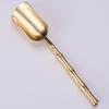 Tea Shovel Glossy Anti-scalding Copper Portable Scooping Sugar Coffee Scoop Teaware Supplies
