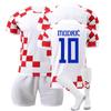 2223 Croatia Home Football Jerseys Shorts Socks Set New Season Shorts Socks Adult Sizes Outfits