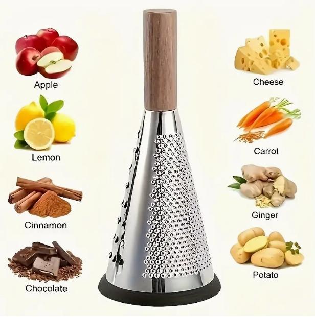 Cone Grater Household Cheese Grating Tool Portable Kitchen Gadgets Accessory Multifunction Vertical Cheese Slicer Kitchen Tools