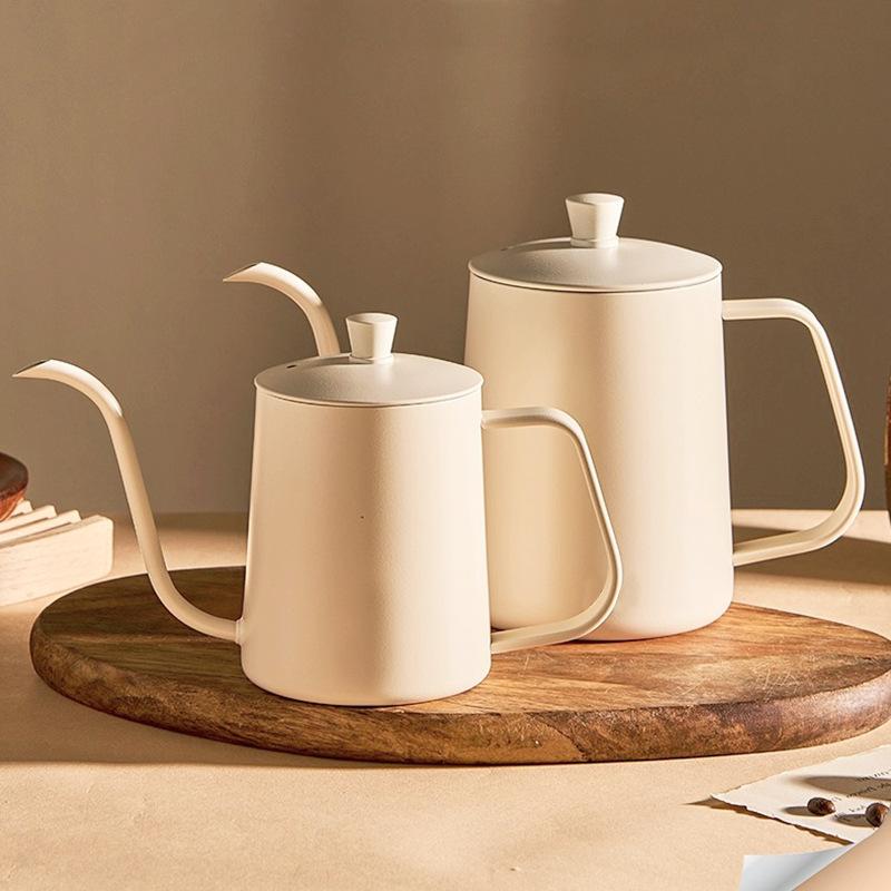 350 мл нержавеющая сталь ручной заварочный чайник кофейник, подвесной ухо ручной заварочный чайник, капельный тонкий носик длинный носик чайник, кофейная утварь