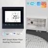Умный WiFi термостат AC230V 3A 16A Управление через приложение/голос для напольного отопления с цифровым ЖК-дисплеем и настенным монтажом
