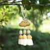 Portable Decor Bell Bag Charm Soothing Sound Natural Fruit Shell Bag Pendant  Holiday Gifts