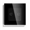 Touch Switch 2 Circuits ZigBee TUYA RTX SH# L+N