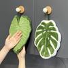 Полотенца для рук для ванной и кухни, милые декоративные подвесные полотенца для лица в форме листа, впитывающие, быстросохнущие, без ворса, для ванной комнаты, гостиной