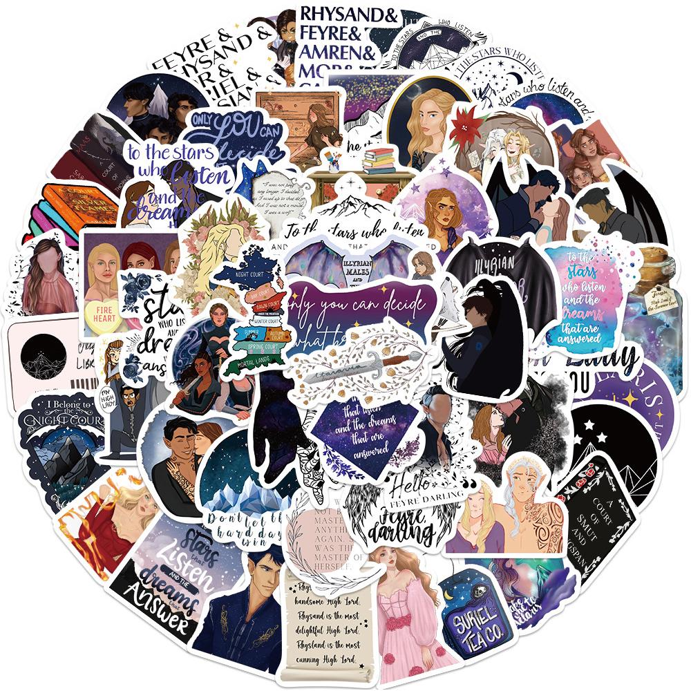 60шт Acotar товары виниловые водонепроницаемые наклейки для скейтборда ноутбука телефона