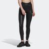 Adidas X Stella McCartney Collaboration Tight Sh Solid Color Logo Leggings Women Leggings Black HI1937