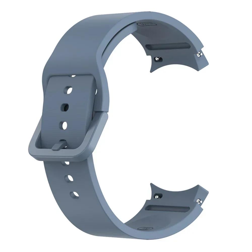 Classic Leather+Silicone Strap For Samsung Galaxy Watch 7 6 5 Pro 40mm 44mm No Gaps Band Watch6 4 Classic 47 43 46mm Curved End Bracelet