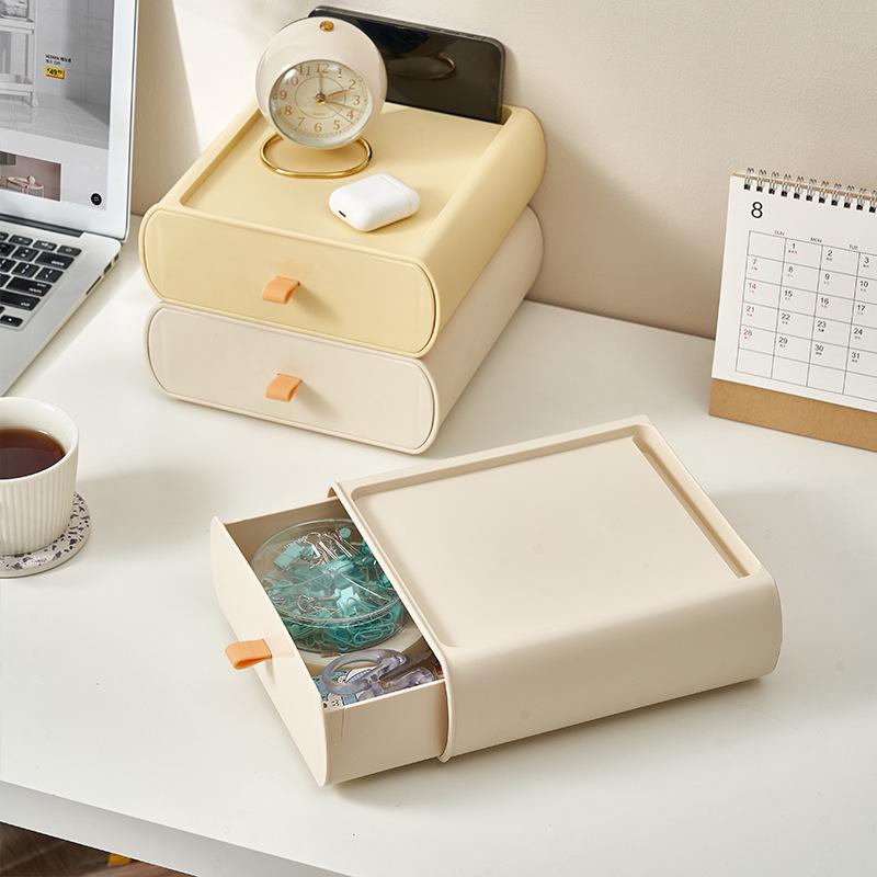 Настольный органайзер для общежитий и офисов — идеально подходит для канцелярских товаров, мелочей и косметики.