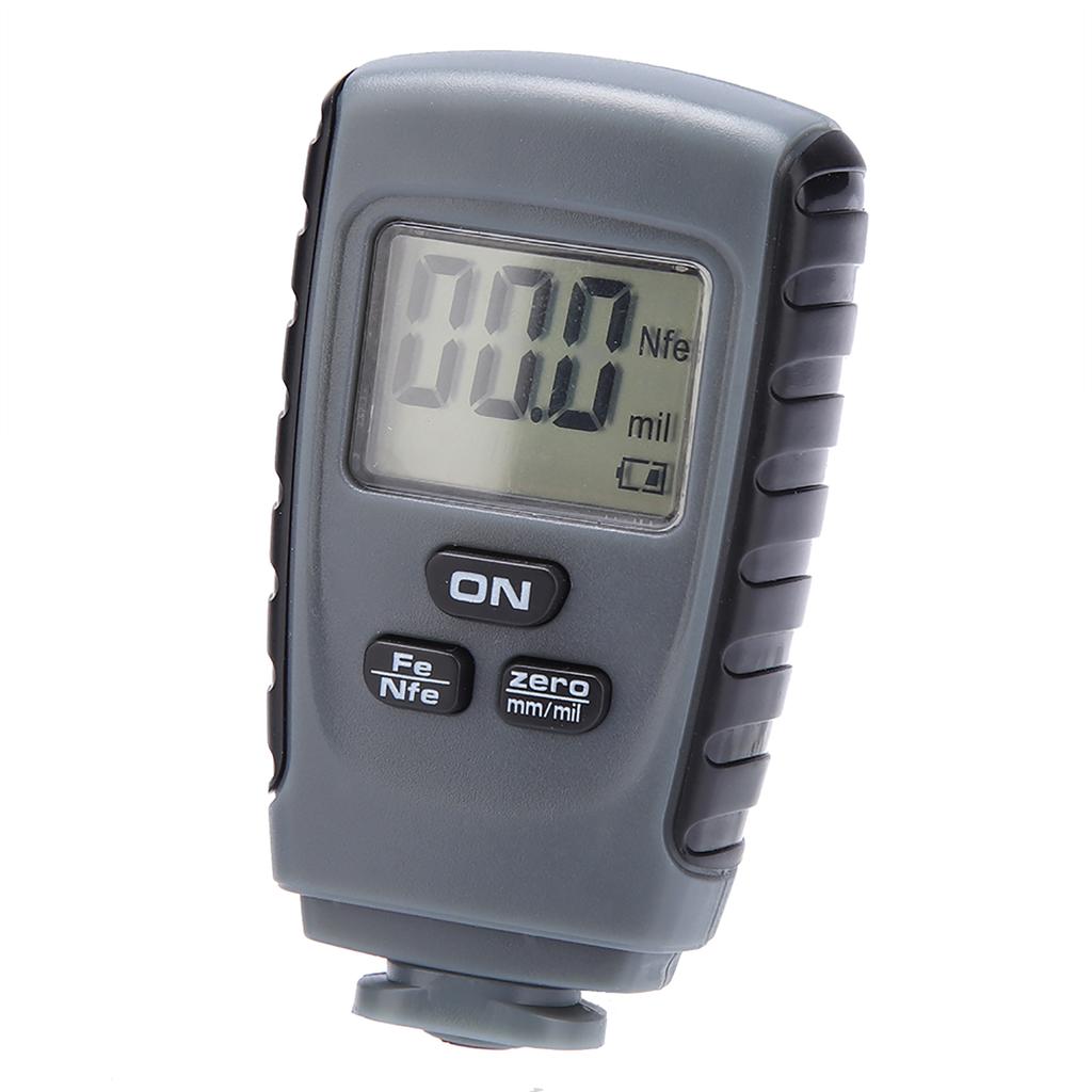 Мини-ЖК-цифровой дисплей тестер толщины краски автомобильный измерительный прибор для измерения покрытия