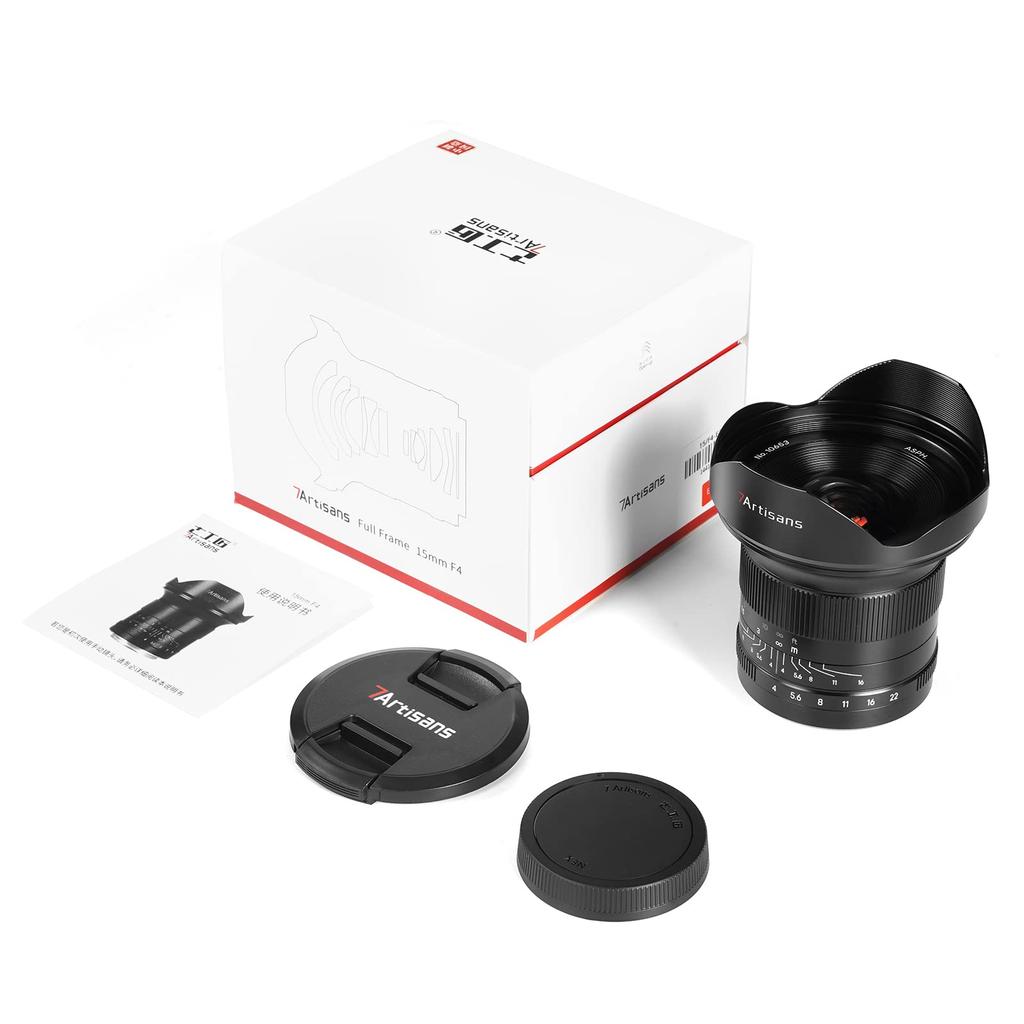 7Artisans 15-мм F4 совместимый ручной объектив с фиксированным фокусом для полнокадровой байонета Nikon Z