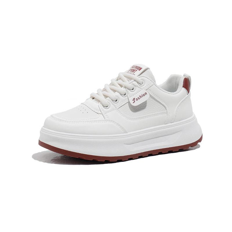 2025 Spring New Thick Baseplate Shoes Schoolgirl Ins Trend Niche Retro Korean Version Versatile Casual Shoes H789