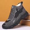 Ретро мода легкая уличная повседневная обувь теплые хлопковые ботинки мужские зимние новые бархатные утолщенные холодные походные ботинки