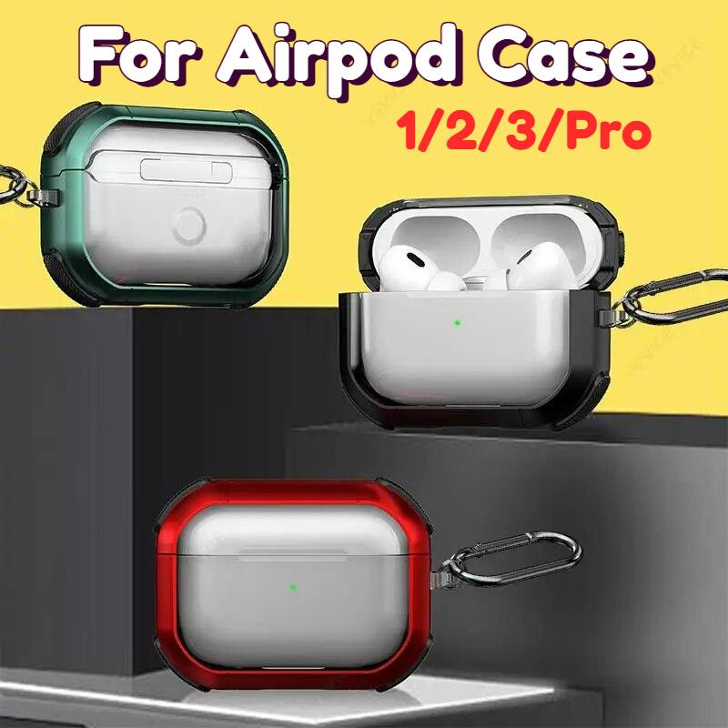 Прозрачный чехол для Airpods Pro 2 поколения для Airpods 3 Pro 2 USB-C 2023 Air Pods Pro, чехол из ТПУ для ПК, чехол для наушников