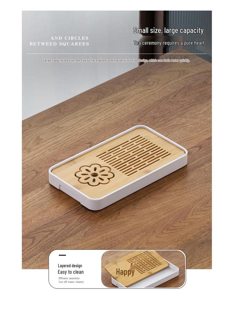 Jade Green Travel Tea Set: One Pot, Four Cups, with Wooden Side Handle and Tea Caddy.