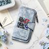Trendy Printed Long Wallet Casual Portable Multi Card Holder Forever Minimalist Purse