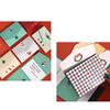 1/10PCS Creative Paper New Years Winter Holiday Greeting Card Set Xmas Gifts Cards Merry Christmas