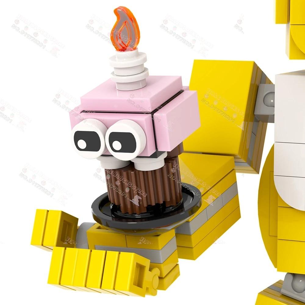 Персонажи игр ужасов MOC Строительные блоки Творческий Полуночный медведь Фигурки Украшения Модели Кирпичи Сборка Игрушки для детей