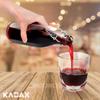 KADAX Butelka Szklana Na Nalewkę Sok Wino Korek 0,5L